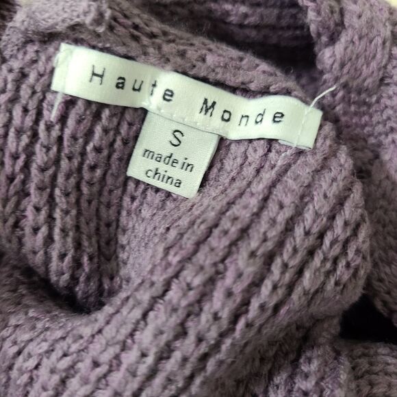Haute Monde criss cross back‎ sweater Small - Picture 4 of 5